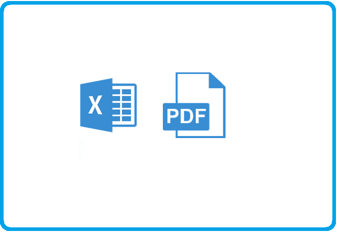 Data export to xls/pdf